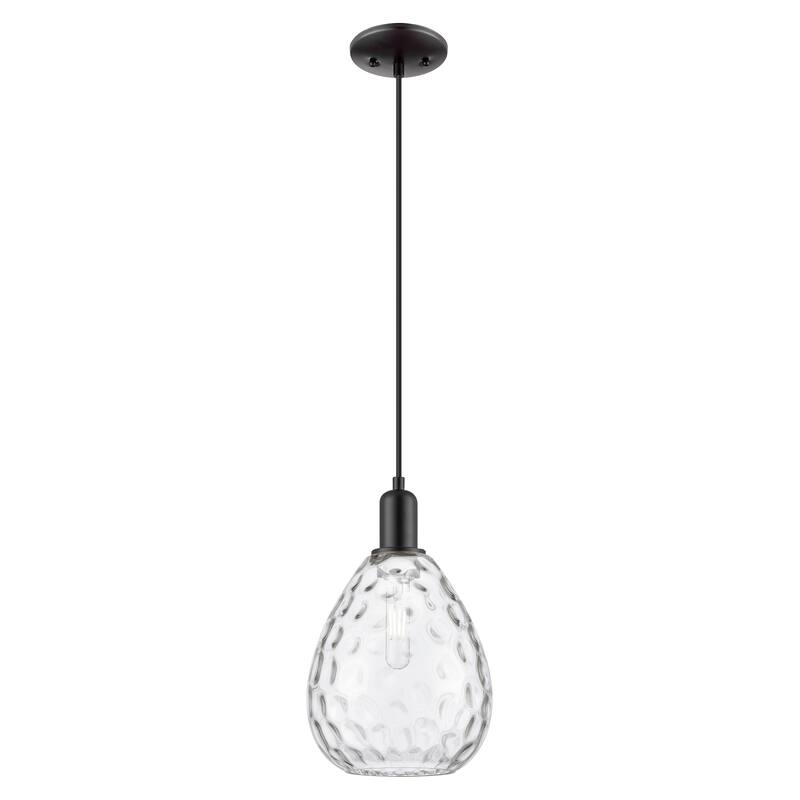 Innovations Lighting Endless Possibilities Arcadia - Waverly - 1 Light 8" Cord Hung Mini Pendant - Matte Black