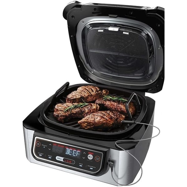 Ninja LG450CO Foodi Indoor Grill and Smart Cook System, Standard Black