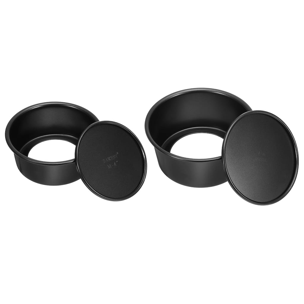 Round Cake Pan w Removable Loose Bottom Anodized Aluminum Baking Pan