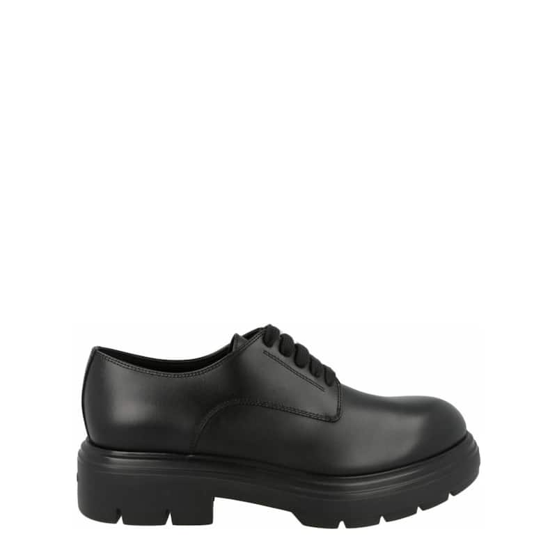 Ferragamo Devis Leather Derby Shoes - 10