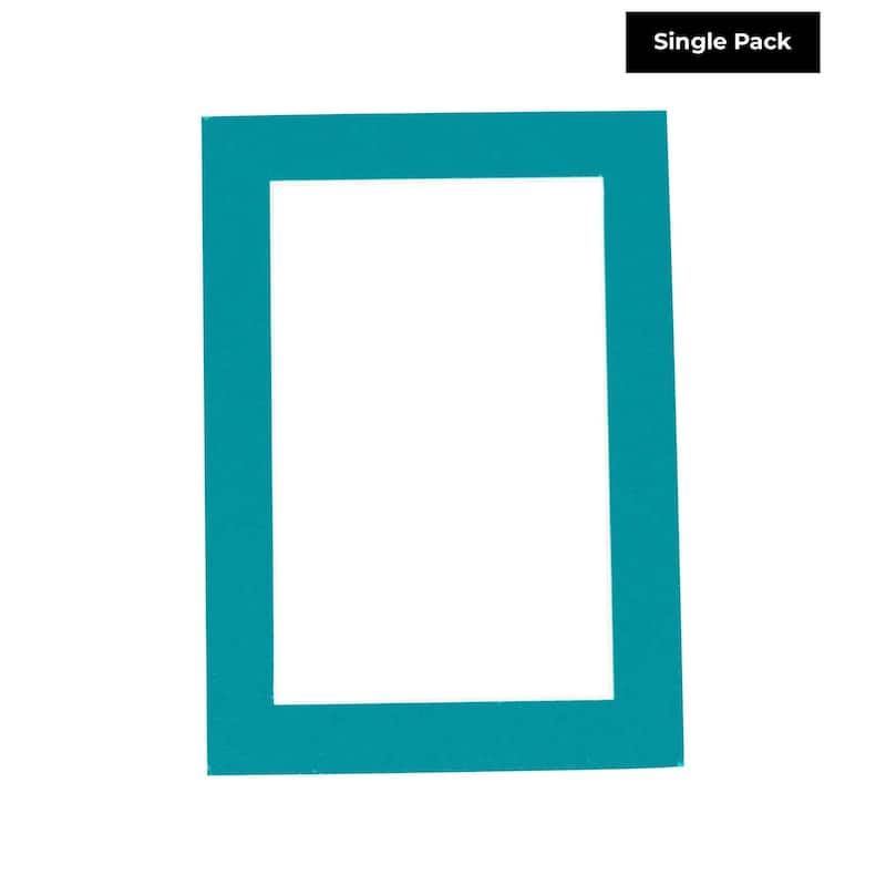 16x20 Mat for 11x14 Photo - Teal Blue Matboard for Frames Measuring 16 x 20 Inches - To Display Art Measuring 11 x 14 Inches