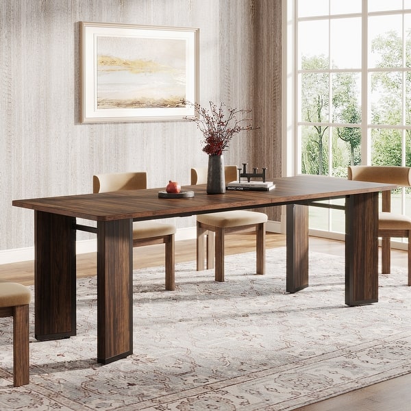 a long rectangle table