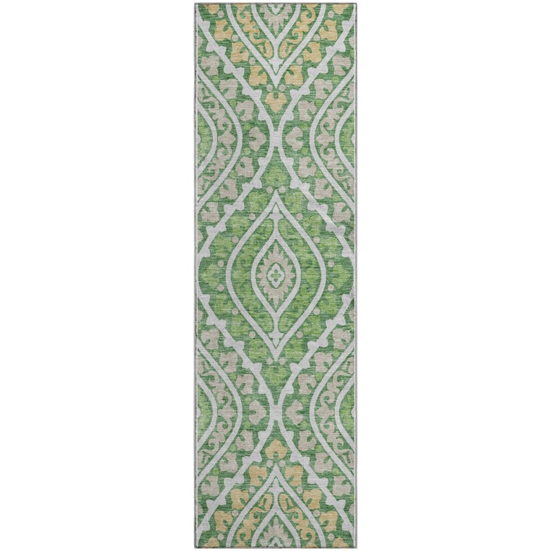 Premium Washable Super Soft Diamond Medallions Mayfield Rug
