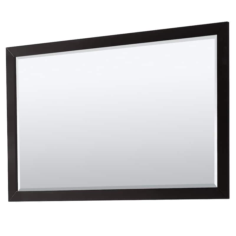 Daria 60 Inch Single Vanity, Cultured Marble Top, 58 Inch Mirror
