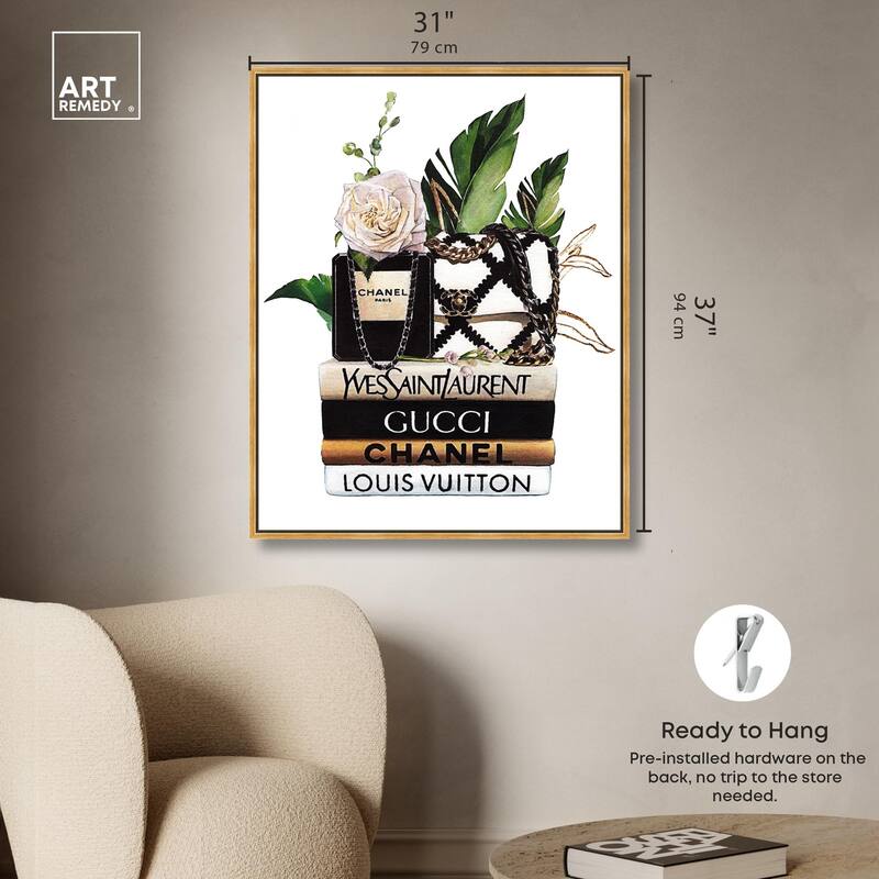 Luxury Stack Details Canvas by Art Remedy