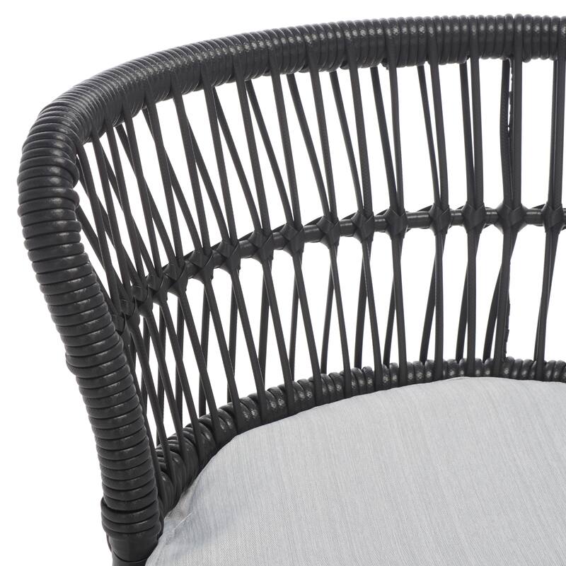 SAFAVIEH Outdoor Gertraute 3-Piece Lounge Set - 20Wx20Dx19H