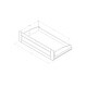 preview thumbnail 12 of 10, Copper Grove Kostandovo Storage Futon Set in Rustic Walnut Finish with Mattress