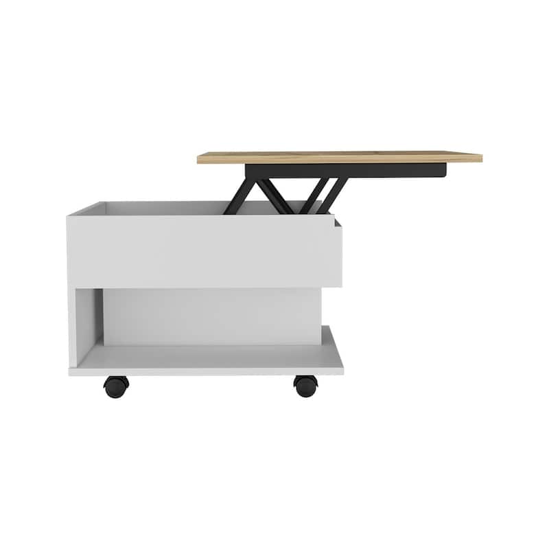 Living Room Storage Table With Pulley