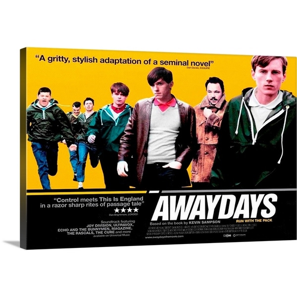 Solid-Faced Canvas Print entitled Awaydays (2009)