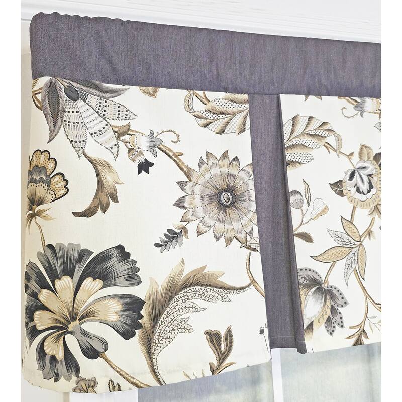 RLF Home Zanzibar Pleated Valance