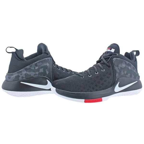 Shop Nike Mens Zoom Witness By Lebron James Basketball Shoes Lightweight Mid Top Overstock 22311432