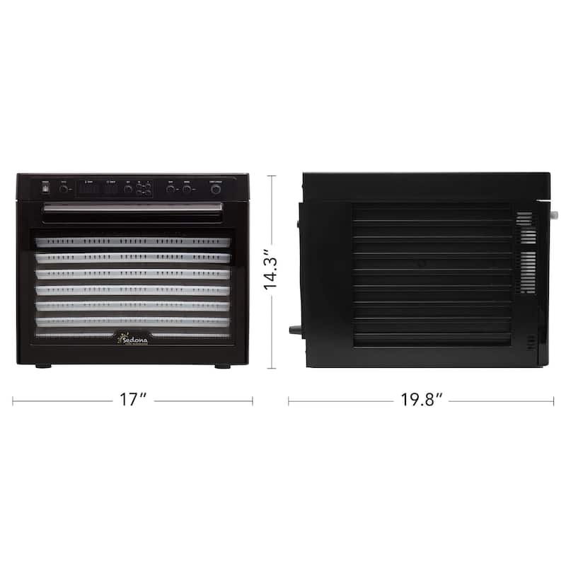 Tribest Sedona SD-P9000 Digitally Controlled Food Dehydrator