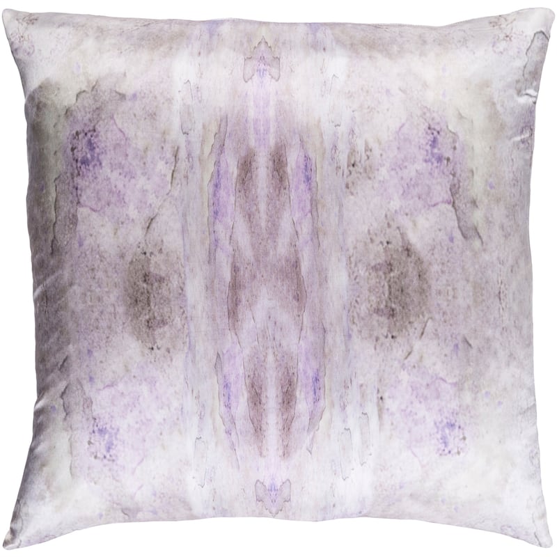 Decorative Provo Lilac 18-inch Throw Pillow Cover