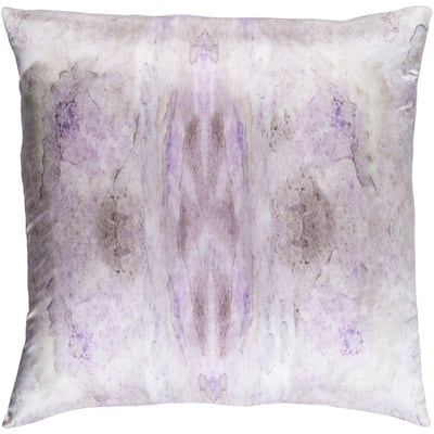 Decorative Provo Lilac 22-inch Throw Pillow Cover