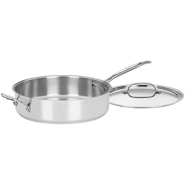 slide 2 of 3, Cuisinart 5.5 Qt. Saute Pan with Helper Handle and Cover