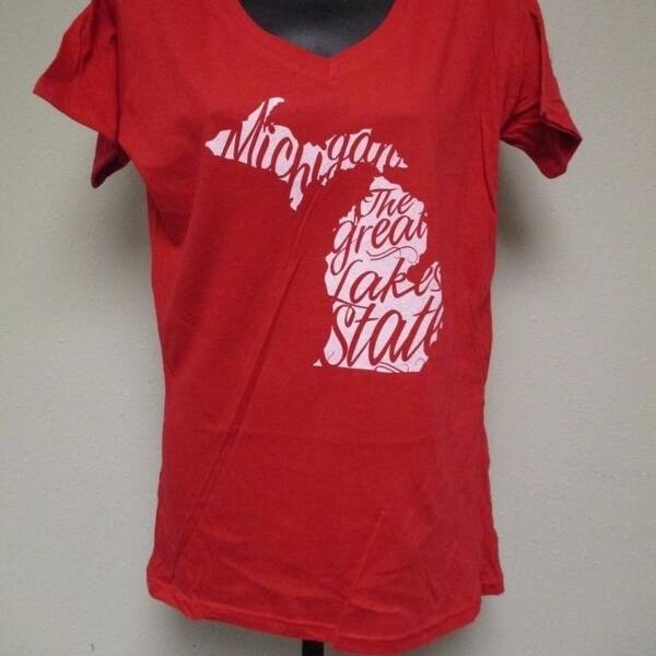 Shop Michigan The Great Lake State Womens Size L Large Nice Shirt