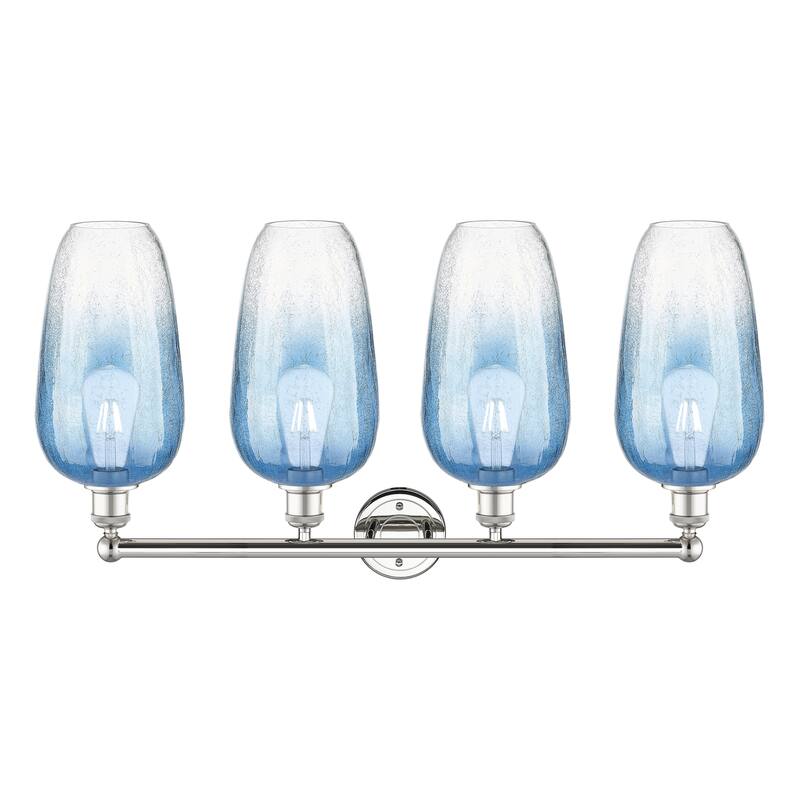 Innovations Lighting Endless Possibilities Edison - Brookhaven Flute - 4 Light 34" Bath Vanity Light