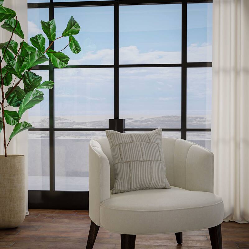 Rizzy Collection Modern Stripe Throw Pillow