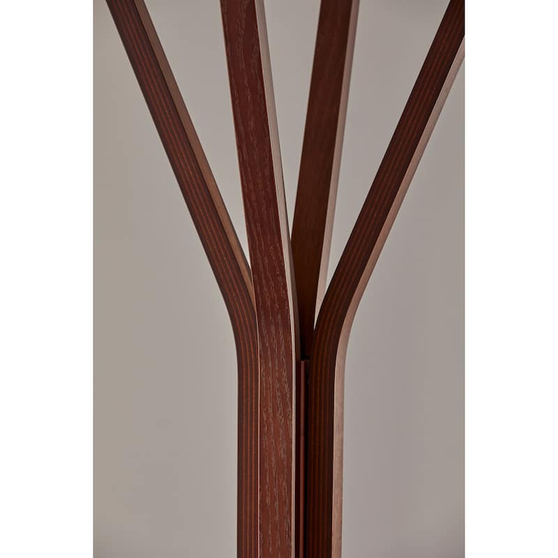 Adesso Toby Wood 68-inch Coat Rack