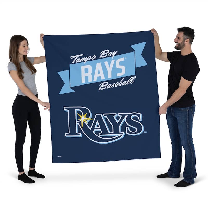 MLB Tampa Bay Rays Premium Printed Wall Hanging - 34"x40"