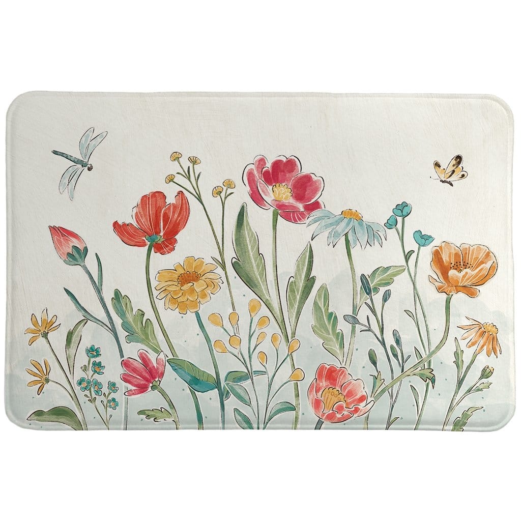 Boho Field Memory Foam Rug