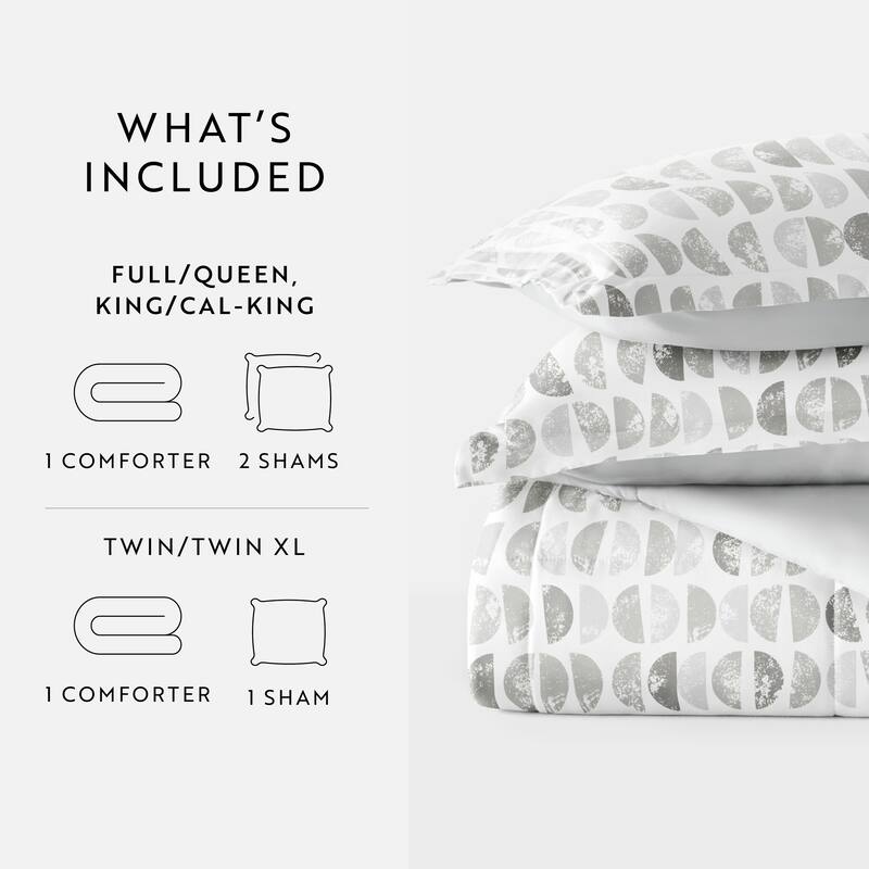 Becky Cameron Premium Moonlight Stars Reversible Comforter Set