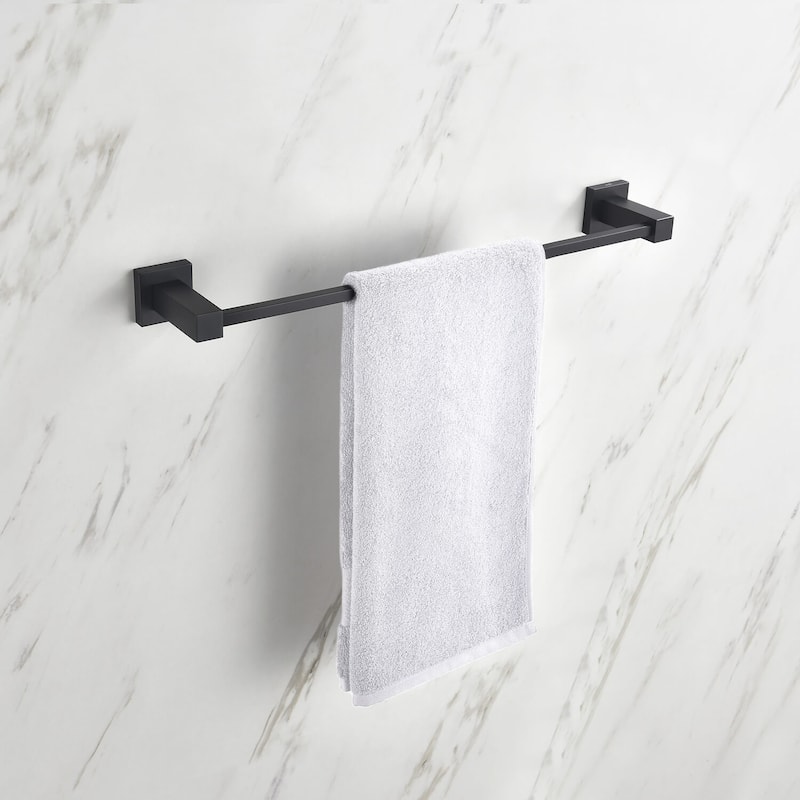 Cube Bathroom 20 inch Towel Bar - N/A