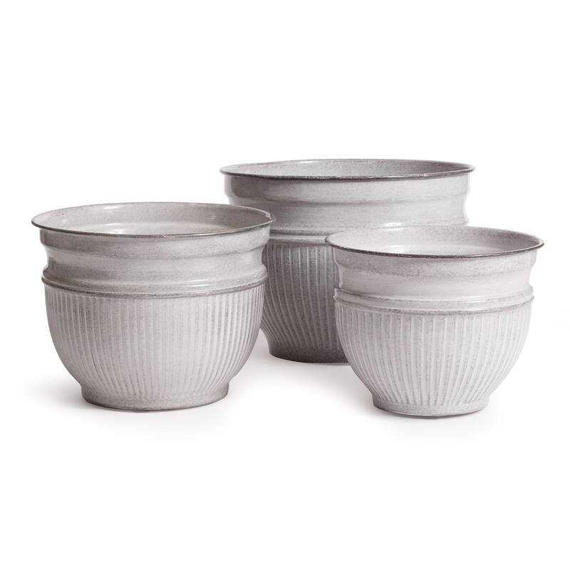Camelia Pots, Set Of 3 - 3pc Set