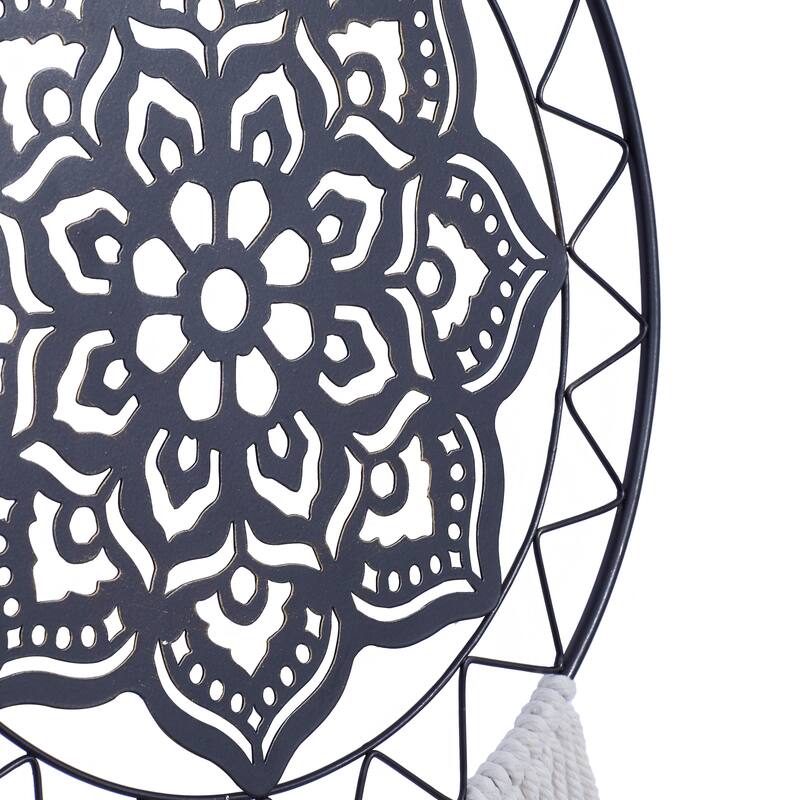 Black Iron Contemporary Wall Decor