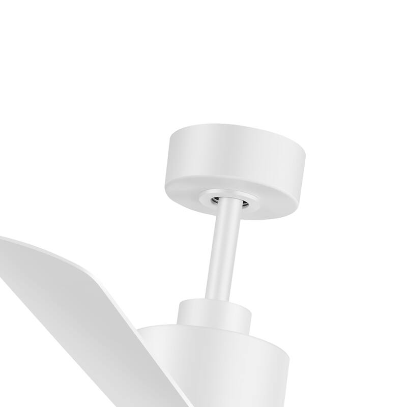 52-In LED Black/White/Gold Ceiling Fan with Light and Remote Control