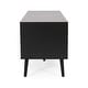 preview thumbnail 8 of 20, Peermont Mid-Century Modern TV Stand with 2 Doors and 2 Shelves by Christopher Knight Home - 47.25" W x 15.50" D x 18.50" H