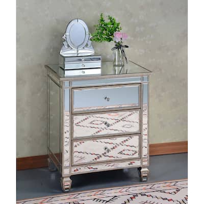 Modern Mirror Josh Nightstand (Set of 2 )