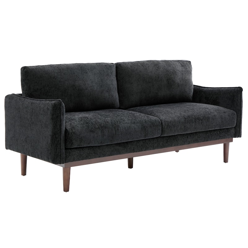Modern Style Loveseat Sofa 75.75" Sofa Couch 2-seater Sofa with Spacious Seating Area for Living Room