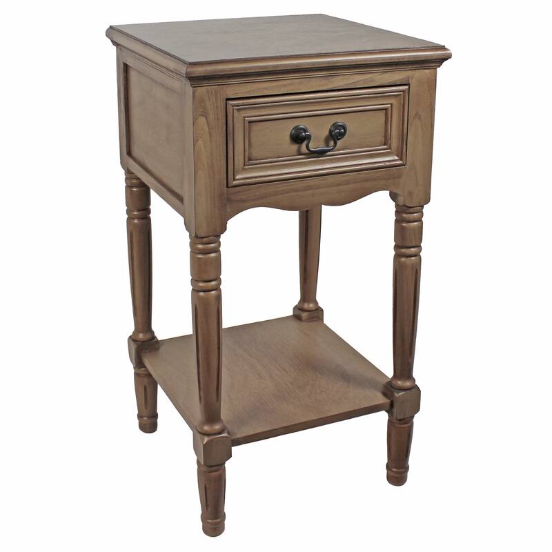 Casa Cortes Antiqued Solid Wood Night Stand