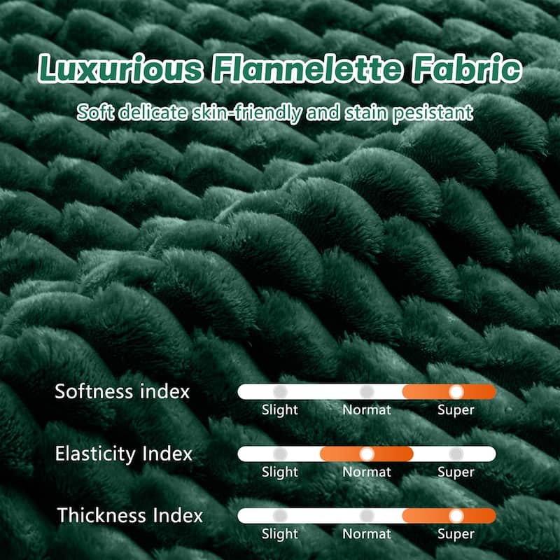 114" Flannelette Modern U-Shaped Modular Boneless Sectional Sofa with Ottoman