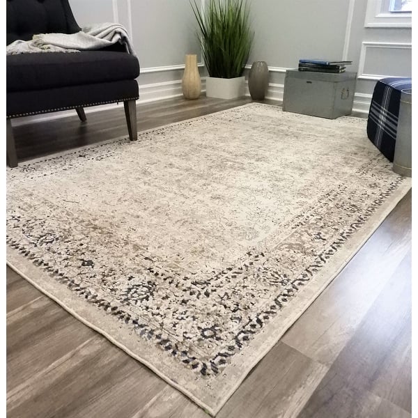 Cambridge CreamVintage Distressed Oriental Area Rug Bed Bath & Beyond
