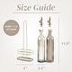 preview thumbnail 100 of 196, COOK WITH COLOR Glass Olive Oil Bottle Dispenser - 2 Pack- 17oz Oil and Vinegar Carafe Decanter
