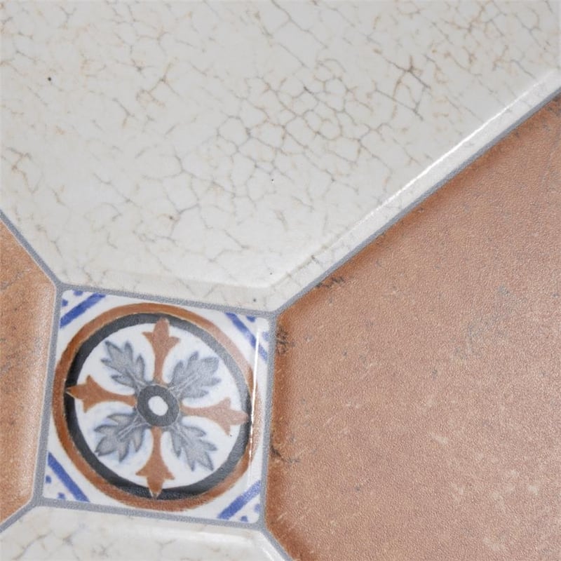 Merola Tile Manises Decor Mix 13-1/8" x 13-1/8" Porcelain Floor and Wall Tile