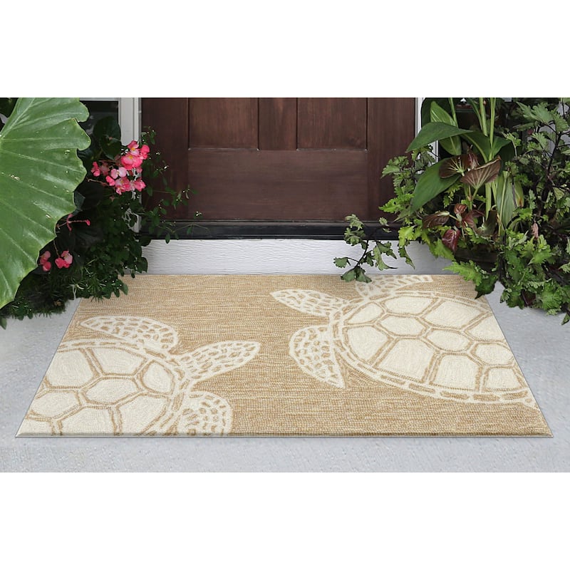 Liora Manne Capri Turtle Indoor/Outdoor Rug