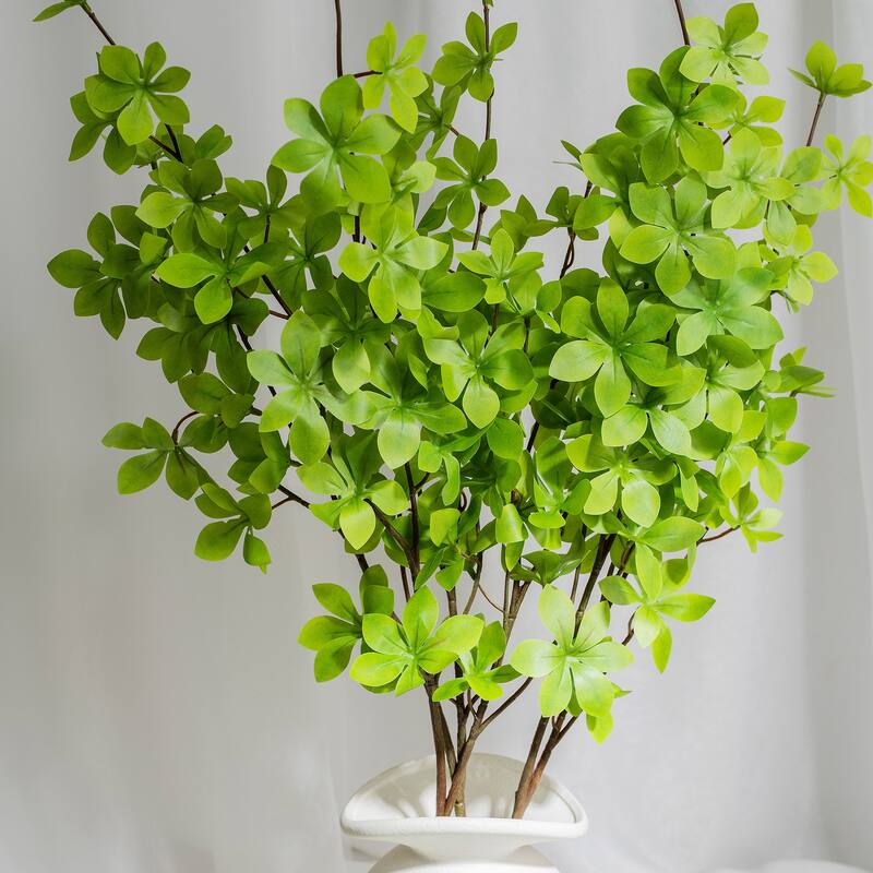 Light Green Artificial Enkianthus Perulatus Branch(1 Stem)