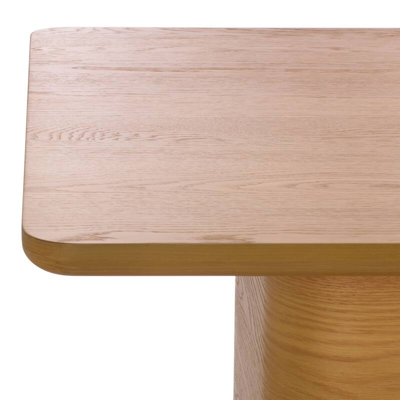 SAFAVIEH Couture Howard Oak Wood Dining Table - 71"W x 37"D x 30"H