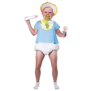Adult Big Booger Baby Mens Halloween Costume Overstock