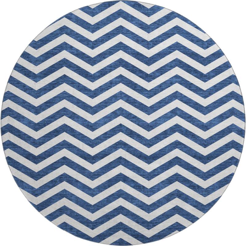 Premium Washable Super Soft Modern Chevron Mayfield Rug