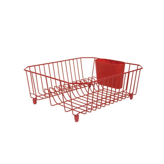 Rubbermaid red dish drainer sale