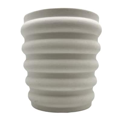 Modern Beige Ceramic Vase
