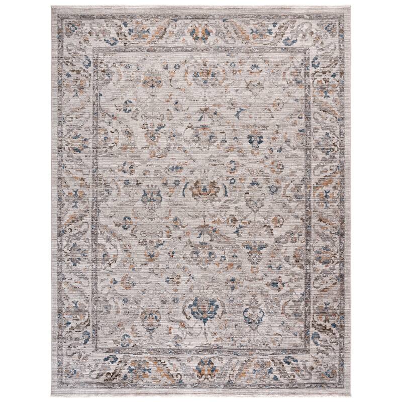 Martha Stewart by SAFAVIEH Whitney Efrossini Rug - 8' x 10' - Ivory/Blue Rust