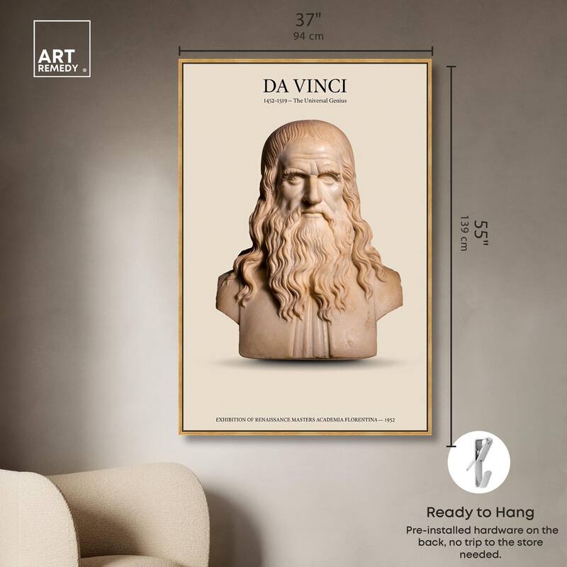 Universal Genius Canvas by Art Remedy