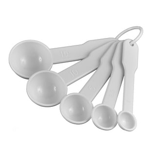 Restaurant Family Kitchenware Plastic Salt Sugar Measuring Spoons Set -  1g,2.5g,5g,10g,15g - Bed Bath & Beyond - 28771850