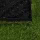 preview thumbnail 5 of 5, Cortesi Home Artificial Grass Turf Tile Interlocking, Self Drain (Set of 9)