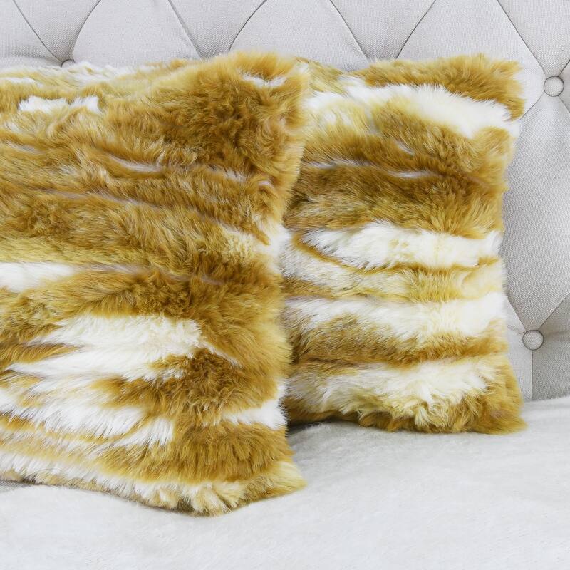 Jacquard FauxFur 2 Piece Set Pillow Shell
